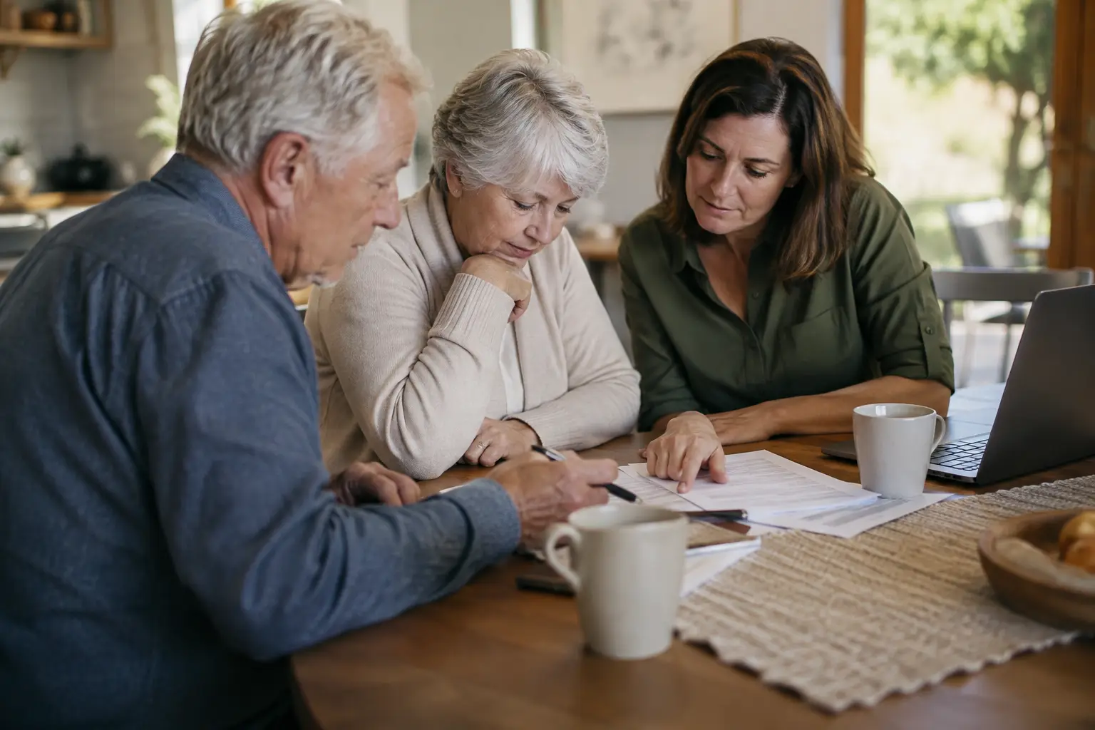 Photograph for Before a Reverse Mortgage, Bring the Family Into the Numbers