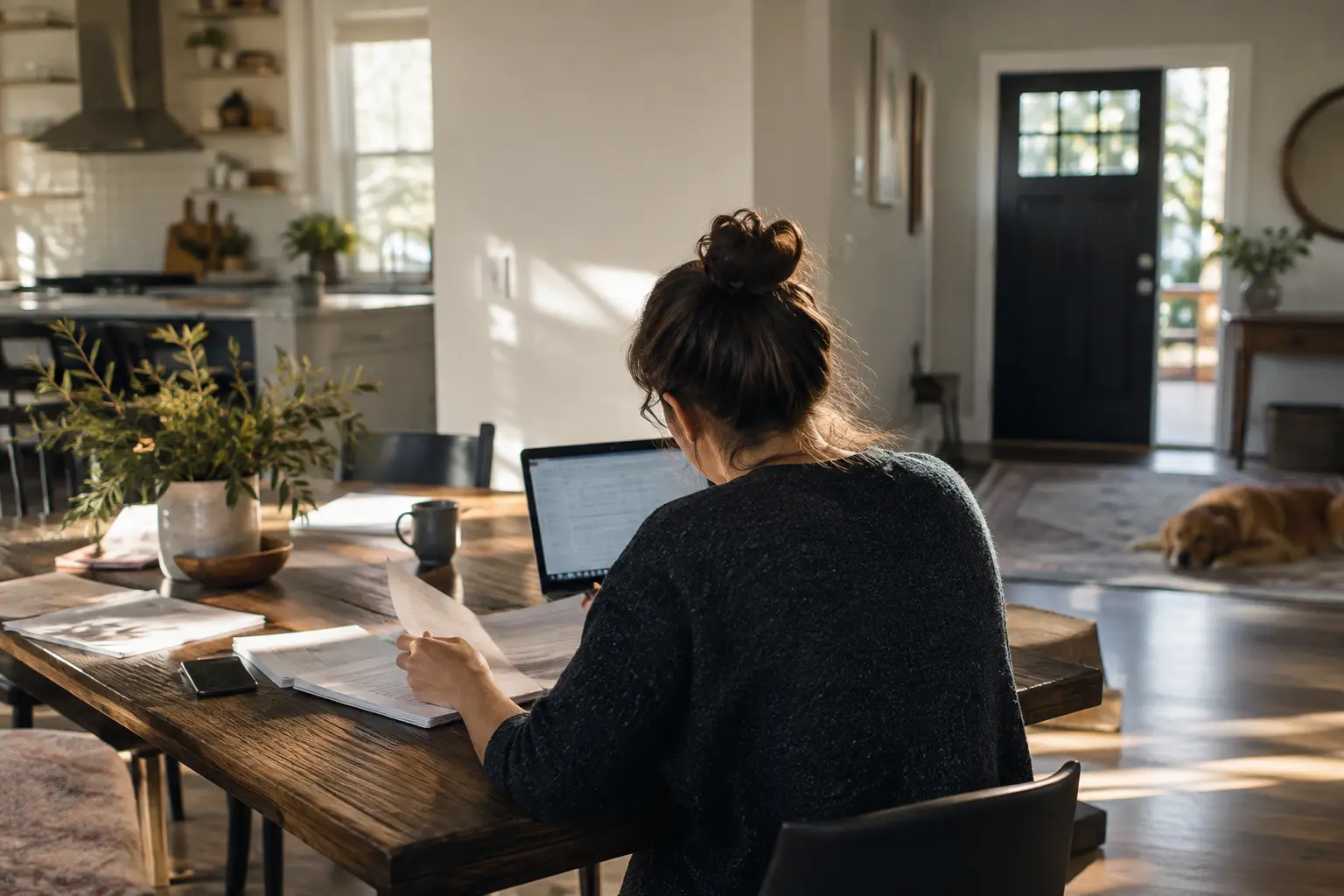 Photograph for Buying a Home When You Sign Your Own Paycheck